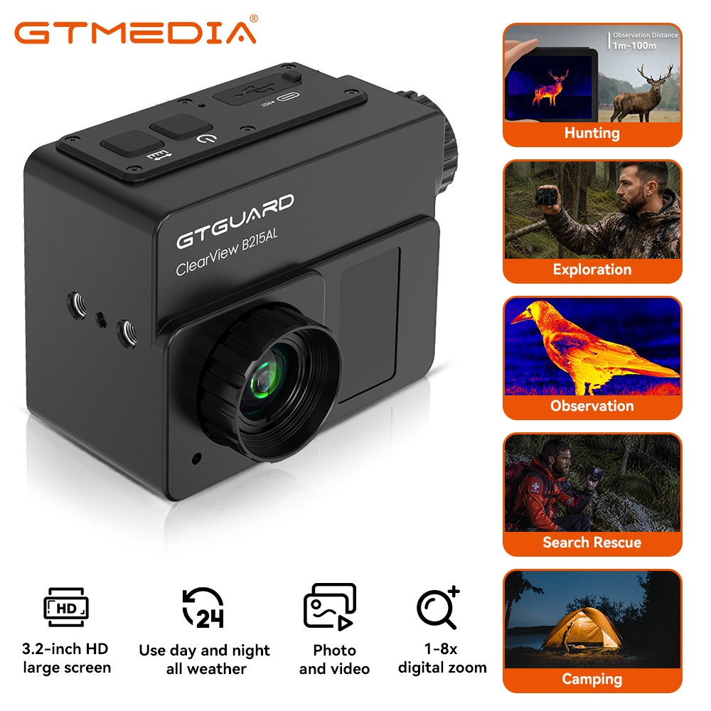 Hunting Thermal Imaging Scope - منظار حراري GTGUARD B215AL بدقة 1024×768،