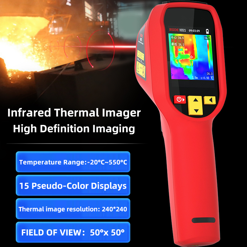 كاميرا تصوير حراري HX1 بدقة 24 - مراجعة Nf 521 Thermal Imaging Camera وسعره