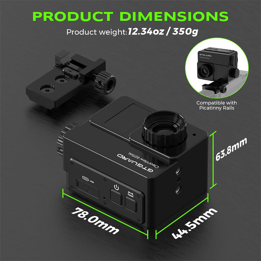 منظار حراري GTGUARD B215AL بدق - مراجعة Hunting Thermal Imaging Scope وسعره
