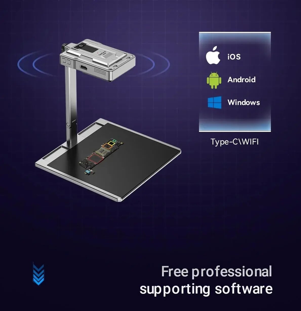 LANGCHI ShortCam III 4K معدات  - مراجعة Shortcam Thermal Imaging Pcb وسعره